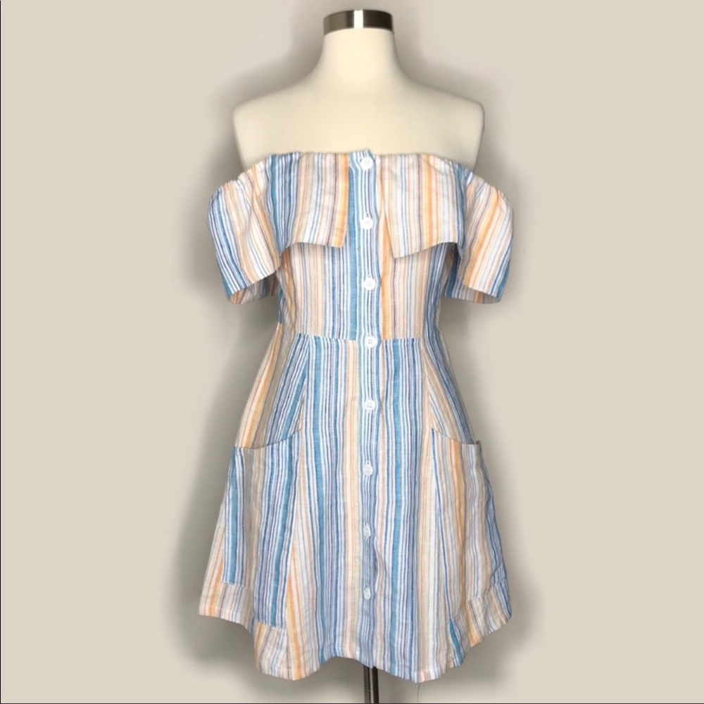 Reformation summer dress - Landy off shoulder